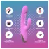Good Vibes Only - klitorale vibrator met bewegende vinger (paars)