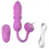 Good Vibes Only - duw-vibratie-ei met afstandsbediening (roze)