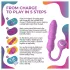 Good Vibes Only - duw-vibratie-ei met afstandsbediening (roze)
