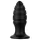 BUTTR Aftershock - gigantische anale plug (zwart) - 23 cm