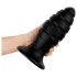 BUTTR Aftershock - gigantische anale plug (zwart) - 23 cm