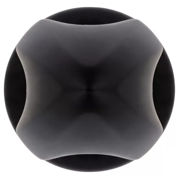 BUTTR Huge Explosive II - enorme anaalplug (zwart) - 29 cm
