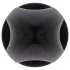 BUTTR Huge Explosive II - enorme anaalplug (zwart) - 29 cm