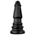 BUTTR Tactical II - gigantische buttplug (zwart) - 26 cm
