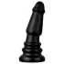 BUTTR Tactical II - gigantische buttplug (zwart) - 26 cm
