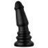 BUTTR Tactical II - gigantische buttplug (zwart) - 26 cm