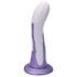 Ylva & Dite Cryptodite - zuignap dildo met patroon (roze-paars)