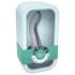 Ylva & Dite Cryptodite - zuignap dildo met patroon (roze-paars)
