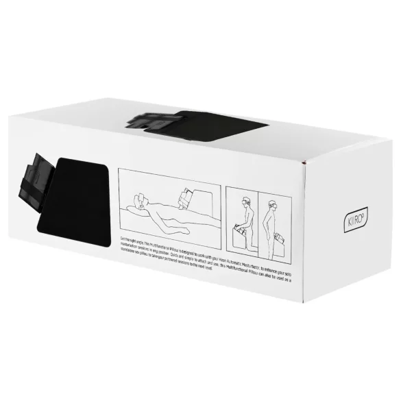 Kiiroo Keon - kussen en masturbatorhouder - zwart