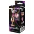 Gleaming Love - aluminium buttplug met hartvormige steen - roze goud