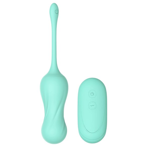 / The Candy Shop - draadloze, oplaadbare vibratie-ei (mint)