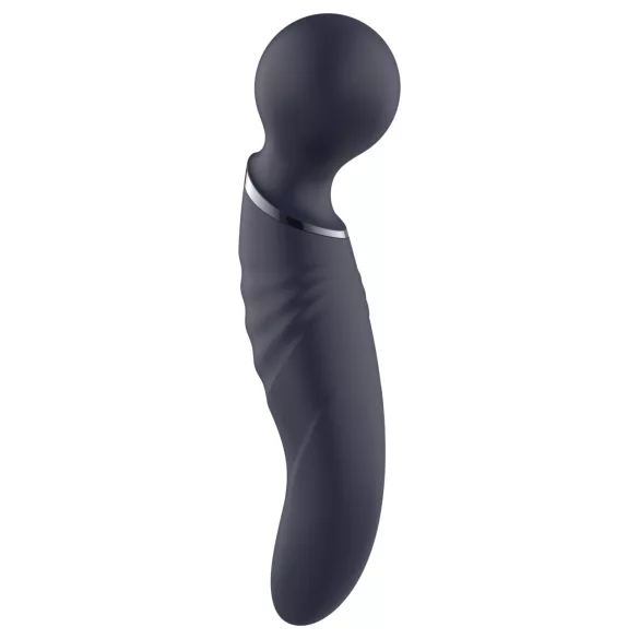 Glam - dubbele wandvibrator (donkergrijs)