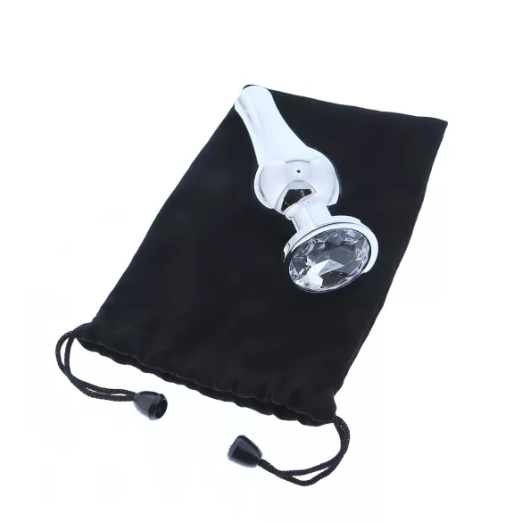 Gleaming Love - anale top plugset (zilver, 3‑delig)