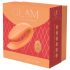Glam - Oplaadbare duo-vibrator met afstandsbediening (oranje)