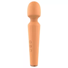 Glam - oplaadbare vibrator - massager - siliconen - oranje