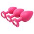 Flirts anale trainingsset - anale plugset (3 stuks) - roze