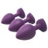 Flirts - anale training set - set van 3 buttplugs - siliconen paars