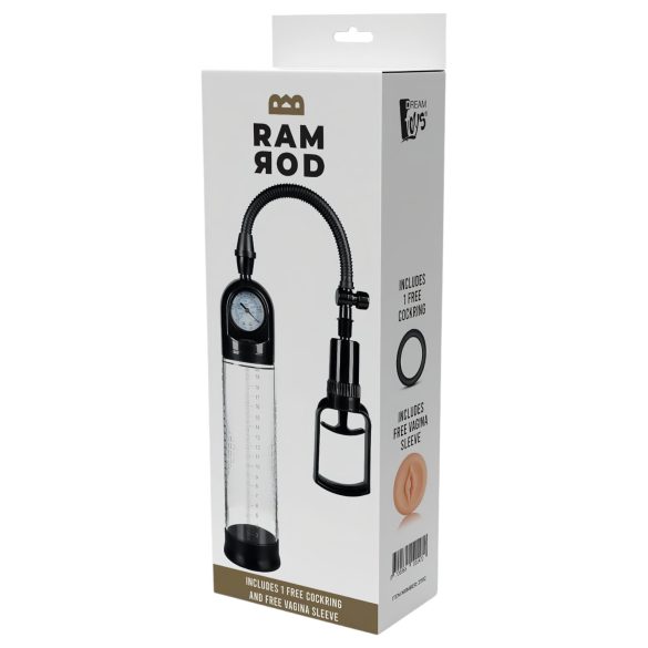Ramrod Deluxe - penispompmeter voor meer kracht