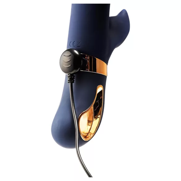 Dream Toys Atropos - vibrator met verwarming - oplaadbaar - blauw