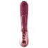 Dinky Jimmy K. Duo - vibrator met clitorisstimulator - oplaadbaar - rood