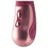 Dinky Jimmy K. Duo - vibrator met clitorisstimulator - oplaadbaar - rood