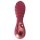 Dinky Jody F. Mini - oplaadbare geribbelde minivibrator (rood)