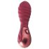 Dinky Jody F. Mini - oplaadbare geribbelde minivibrator (rood)