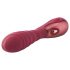 Dinky Jody F. Mini - oplaadbare geribbelde minivibrator (rood)