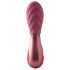Dinky Jody F. Mini - oplaadbare geribbelde minivibrator (rood)