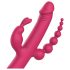 Dreamtoys - Vibrator voor vagina en clitoris - Oplaadbaar, 4 armen - Roze