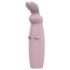 Nude Hazel - Oplaadbare konijnenclitoris vibrator (paars)