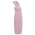 Nude Hazel - Oplaadbare konijnenclitoris vibrator (paars)