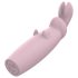 Nude Hazel - Oplaadbare konijnenclitoris vibrator (paars)
