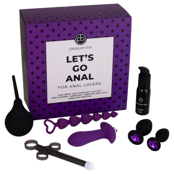 Pleasure Box Let's Go Anale Set - 7-delig