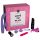 Pleasure Box Speelset - 6-delig (pink-paars)