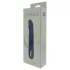 Goddess - duw‑ en roterende kralenvibrator (donkerblauw)
