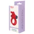 Dreamtoys Love Signal - vibrerende cockring (rood)