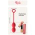 Dreamtoys - duo geisha ballen - siliconen - rood