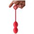 Dreamtoys - duo geisha ballen - siliconen - rood