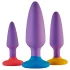 Dreamtoys Love Signal - anale butt plug set (paars)
