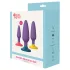 Dreamtoys Love Signal - anale butt plug set (paars)