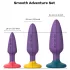 Dreamtoys Love Signal - anale butt plug set (paars)