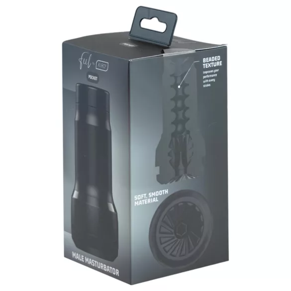 Kiiroo Feel Pocket - zwarte pocket masturbator