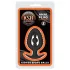 Kiotos - siliconen buttplug met expander S (zwart)