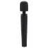 Pixey Deluxe Black Velvet - M wandvibrator (zwart)