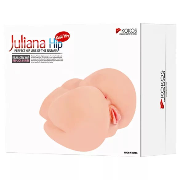 Kokos Juliana - levensechte torso‑masturbator (natuurlijk)
