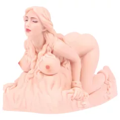 Kokos Isabel - levensechte masturbator (natuurkleur)