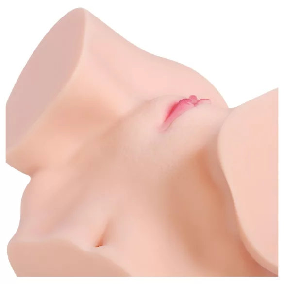 Kokos Onahole - levensechte torso‑masturbator (naturel)