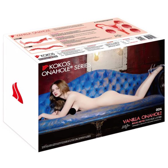 Kokos 004 - realistische torso masturbator - huidkleur