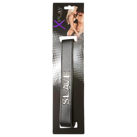 X-Play Slave - Slavinnenhalsband (zwart)